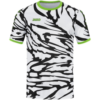 Jersey Animal S/S white/black/neongreen L