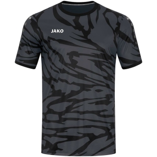 Jersey Animal S/S anthracite/black 128