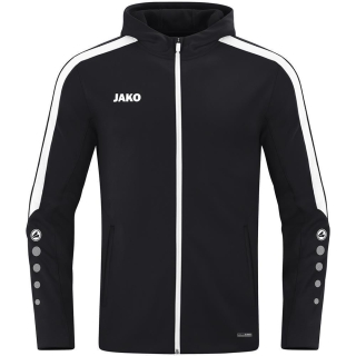 Hooded jacket Power black 164