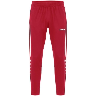 Polyester trousers Power red/white S