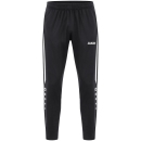 Polyesterhose Power schwarz/weiß XL
