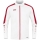 Polyester jacket Power white/red M