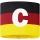Captains band black/red/gelb 1