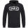 Hooded sweater Retro black XL