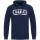 Hooded sweater Retro seablue S