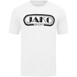T-Shirt Retro weiß L