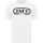 T-Shirt Retro weiß L