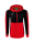 Six Wings Trainingsjacke mit Kapuze rot/schwarz