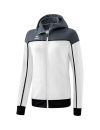 CHANGE by erima Training Jacket with hood white/slate...