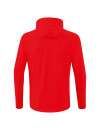 LIGA STAR Trainingsjacke mit Kapuze rot/weiß