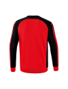 SIX WINGS Sweatshirt red/black