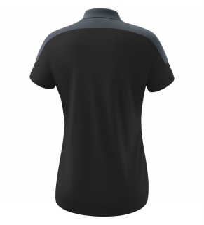 CHANGE by erima Poloshirt black grey/slate grey/weiß