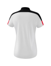 CHANGE by erima polo-shirt white/black/red
