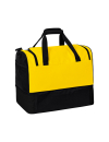 SIX WINGS Sports Bag with Bottom Compartment yellow/black
