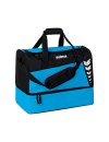 SIX WINGS Sports Bag with Bottom Compartment curacao/black