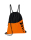 SIX WINGS Gym Bag orange/black