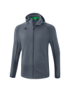 LIGA STAR Training Jacket with hood slate grey/black M