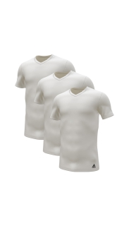 V Neck Shirt (3er Pack) Legere Passform