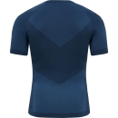 HUMMEL FIRST SEAMLESS JERSEY S/S  DARK DENIM