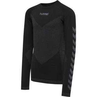 HUMMEL FIRST SEAMLESS JERSEY L/S KIDS BLACK