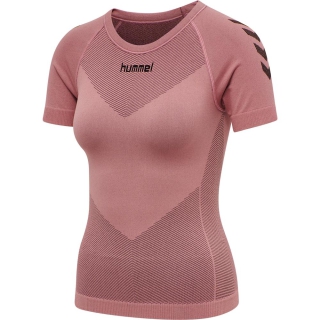 HUMMEL FIRST SEAMLESS JERSEY S/S WOMAN DUSTY ROSE