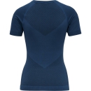 HUMMEL FIRST SEAMLESS JERSEY S/S WOMAN DARK DENIM