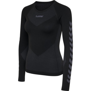 HUMMEL FIRST SEAMLESS JERSEY L/S WOMAN BLACK