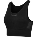 HUMMEL FIRST SEAMLESS BRA WOMAN BLACK