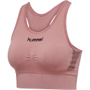 HUMMEL FIRST SEAMLESS BRA WOMAN DUSTY ROSE