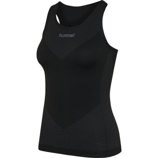 HUMMEL FIRST SEAMLESS TANK TOP WOMAN BLACK