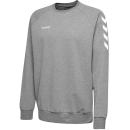 HMLGO COTTON SWEATSHIRT GREY MELANGE