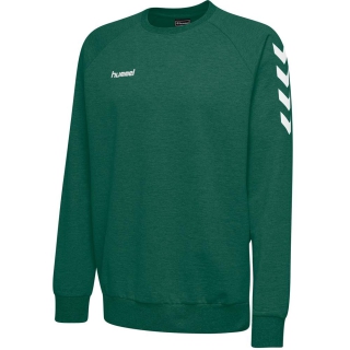 HMLGO COTTON SWEATSHIRT EVERGREEN