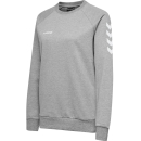 HMLGO COTTON SWEATSHIRT WOMAN GREY MELANGE