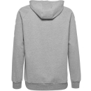 HMLGO COTTON HOODIE GREY MELANGE