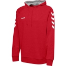 HMLGO COTTON HOODIE TRUE RED