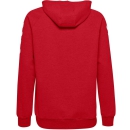 HMLGO COTTON HOODIE TRUE RED