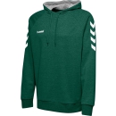 HMLGO COTTON HOODIE EVERGREEN