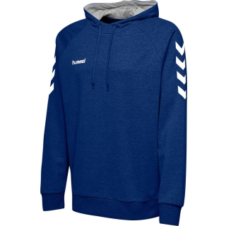 HMLGO COTTON HOODIE TRUE BLUE