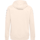 HMLGO COTTON HOODIE EGRET MELANGE