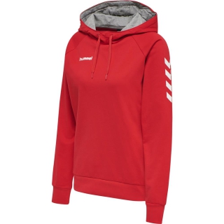 HMLGO COTTON HOODIE WOMAN TRUE RED