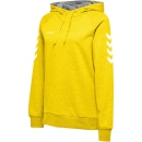 HMLGO COTTON HOODIE WOMAN SPORTS YELLOW