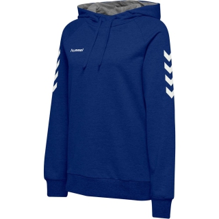 HMLGO COTTON HOODIE WOMAN TRUE BLUE