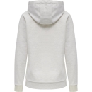 HMLGO COTTON HOODIE WOMAN EGRET MELANGE