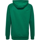 HMLGO COTTON LOGO HOODIE EVERGREEN