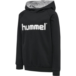 HMLGO KIDS COTTON LOGO HOODIE BLACK