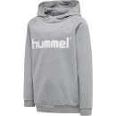 HMLGO KIDS COTTON LOGO HOODIE GREY MELANGE