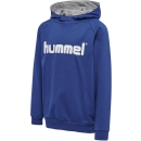 HMLGO KIDS COTTON LOGO HOODIE TRUE BLUE