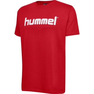 HMLGO COTTON LOGO T-SHIRT S/S TRUE RED