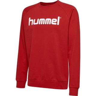 HMLGO KIDS COTTON LOGO SWEATSHIRT TRUE RED