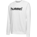 HMLGO KIDS COTTON LOGO SWEATSHIRT WHITE